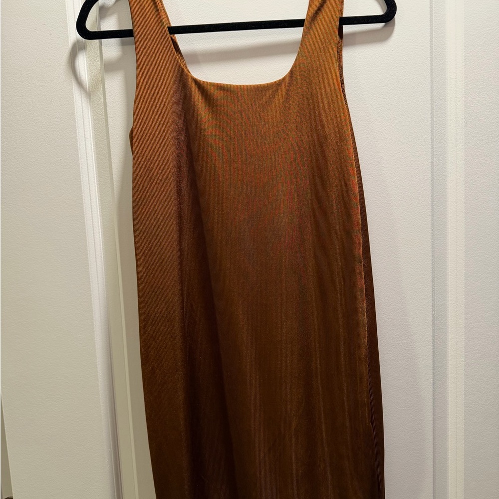a new day Rich Brown Dress